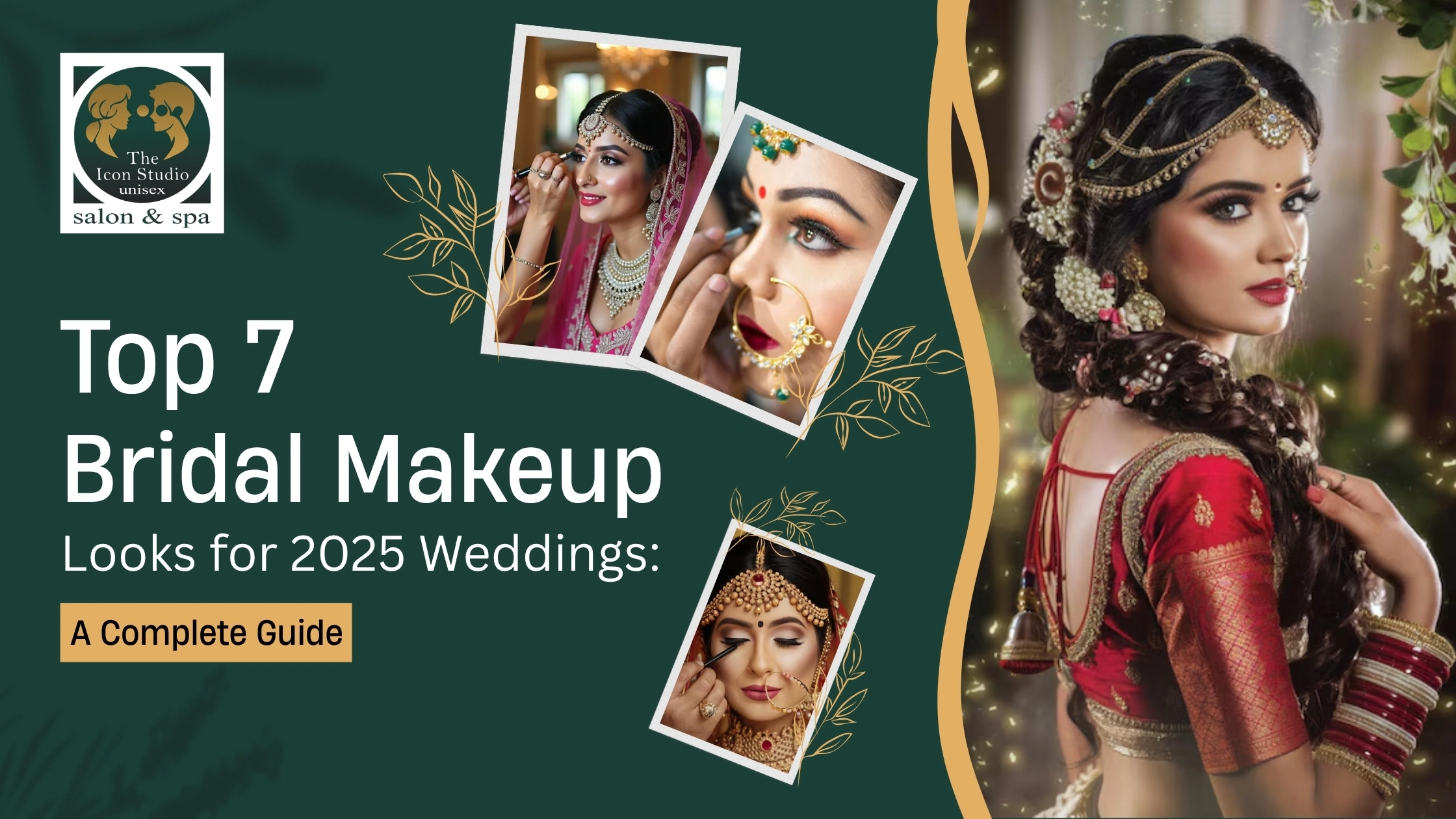 Top 7 Bridal Makeup Looks for 2025 Weddings