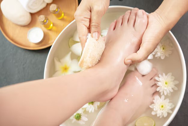 Pedicure at The Icon Studio, Patna